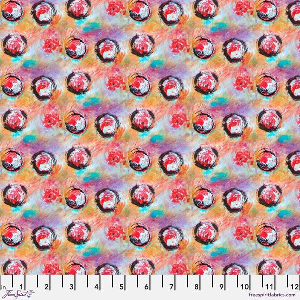 Dance of Dreams fabric: Visions of the Soul, Bright