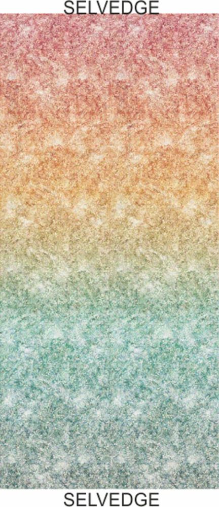 Texturescapes Fabric: Bohemian Blend, Summer Ombre