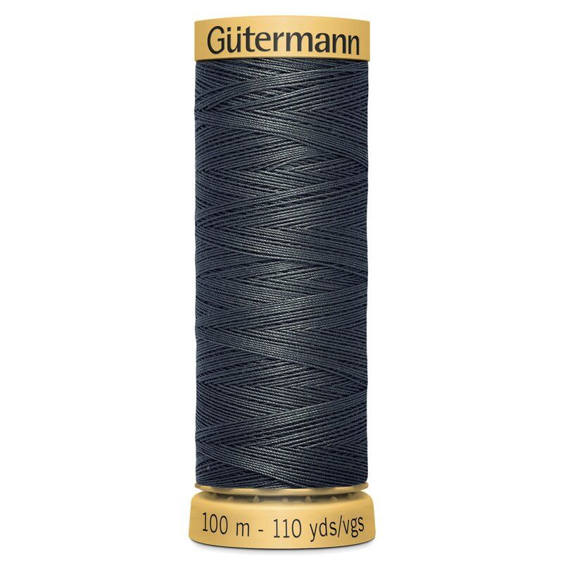 Gutermann Natural Cotton 100m Grey Black Col 4403 Gutermann Natural Cotton 100m Grey Black Col 4403