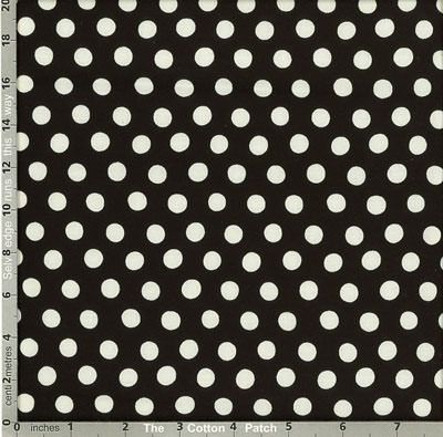 Kaffe Fassett Fabric Spot Noir (per 1/4 metre) Kaffe Fassett Fabric Spot Noir (per 1/4 metre)