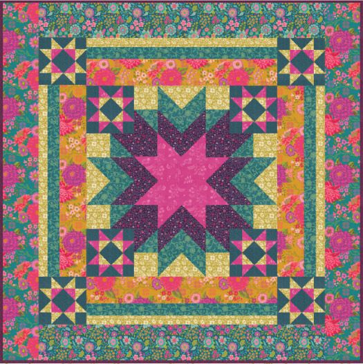 Saffron and Sage Quilt Kit Saffron and Sage Quilt Kit