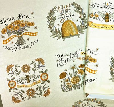 Honey and Lavender Panel 60cm Honey and Lavender Panel 60cm