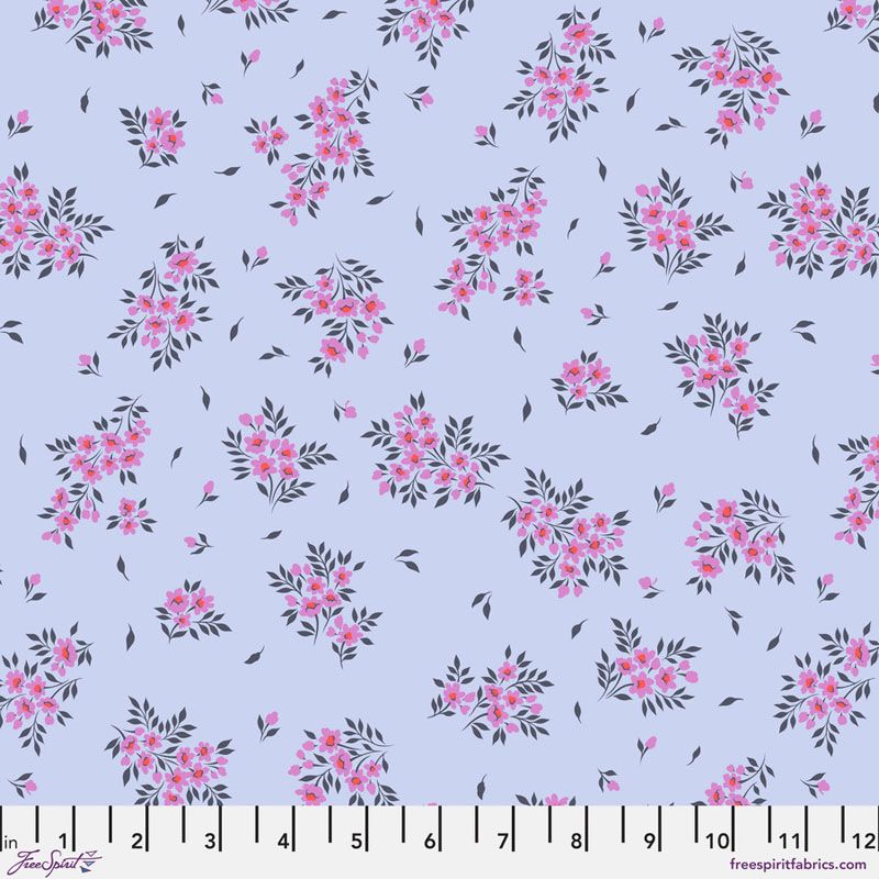 Tula Pink True Colours Fabric: What a Ditz, Frost