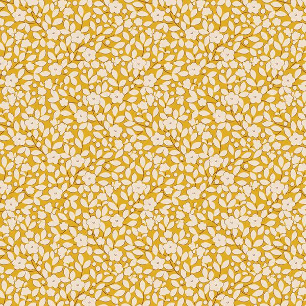 Tilda fabric: Creating Memories Spring Avery Yellow Tilda fabric: Creating Memories Spring Avery Yellow