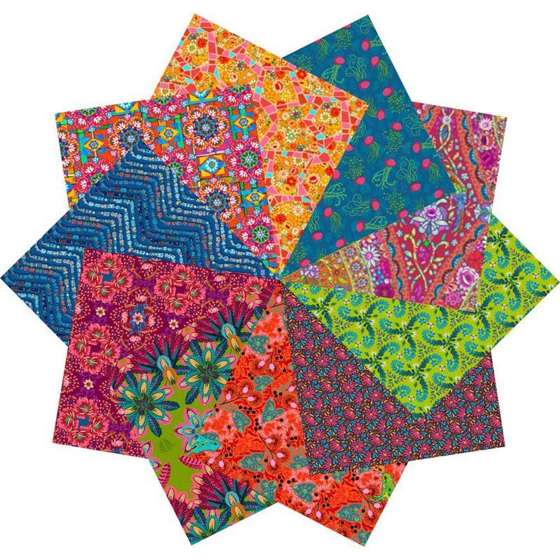 Odile Bailloeul Stained Glass Fat Quarter Bundle