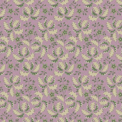 Vivienne fabric: Lilac Floppy Fern