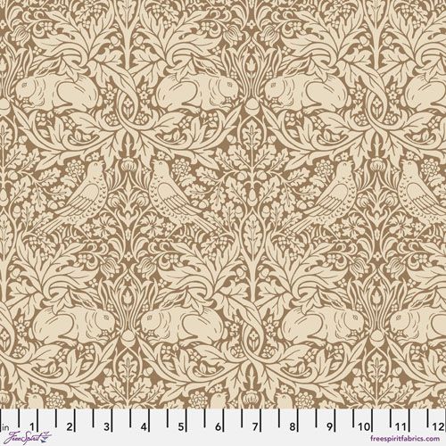 The Oxford Holiday Collection Fabric: Medium Brer Rabbit, Gold