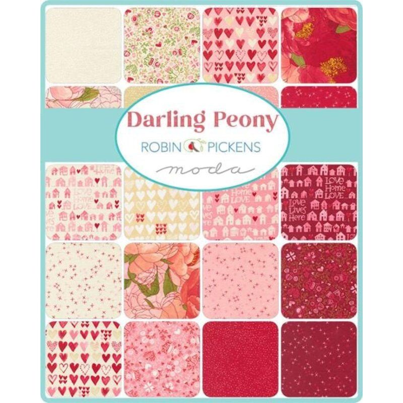 Darling Peony 5" Charm Pack