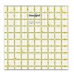 Omnigrid 9 1/2" X 9 1/2" Rule Omnigrid 9 1/2" X 9 1/2" Rule
