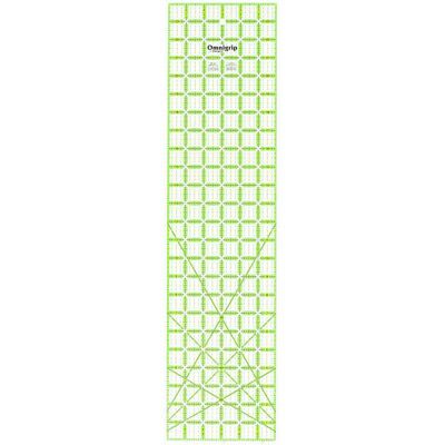 Omnigrip 6" x 24" NonSlip Patchwork Ruler Omnigrip 6" x 24" NonSlip Patchwork Ruler