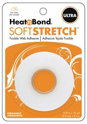 HeatnBond Ultra Soft Stretch Tape Roll 5/8" x 10 yds