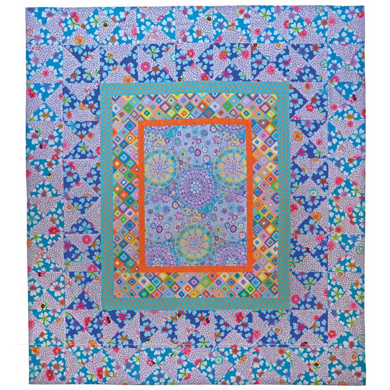 Soft Pastel Medallion Quilt Kit