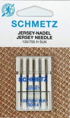 Schmetz Jersey/Ball Point Sewing Machine Needles Size 90/14 Schmetz Jersey/Ball Point Sewing Machine Needles Size 90/14