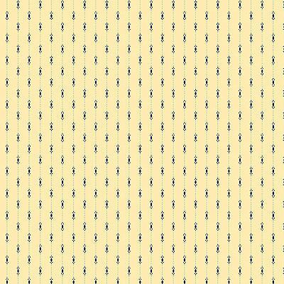 Annabella Fabric: Shirting Stripe Yellow (per 1/4 metre)