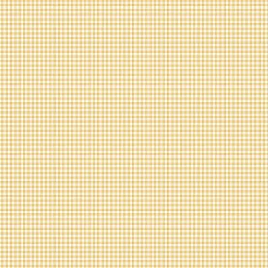 Little Ones Fabric: Gingham, Yellow
