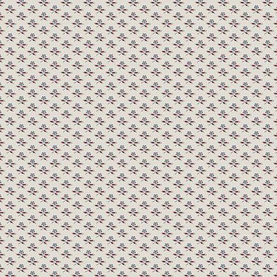Kingston fabric: Cinquefoil Linen (per 1/4 metre)