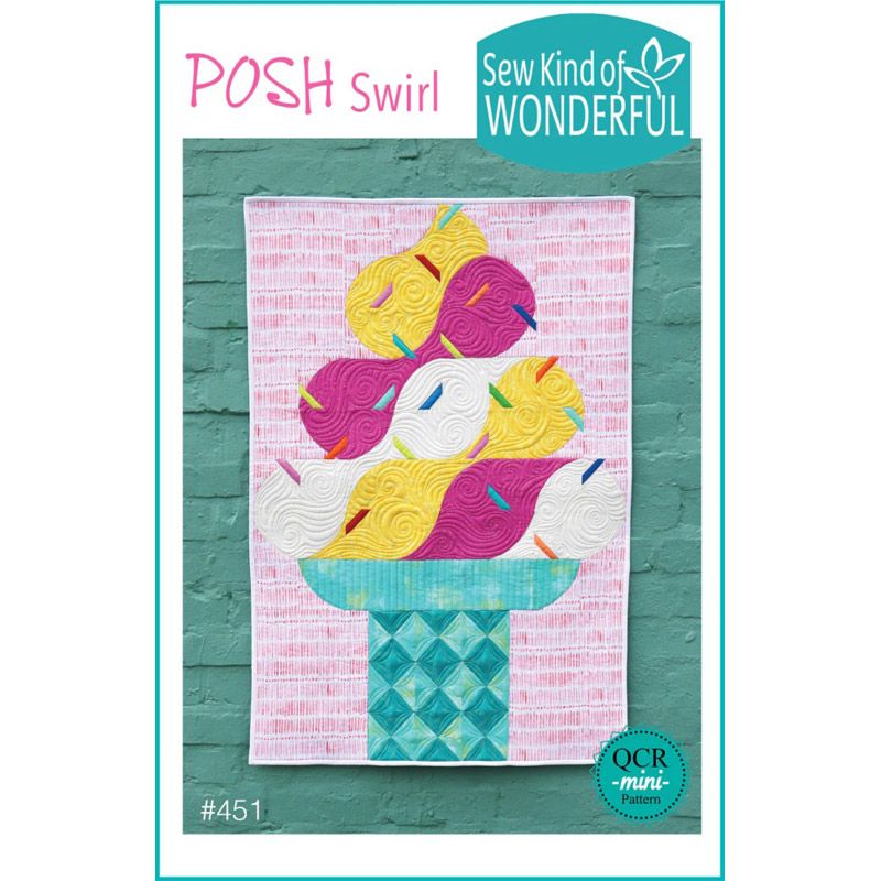 Swirl - Posh Seasonal Club Wall Hanging kit Pre Order