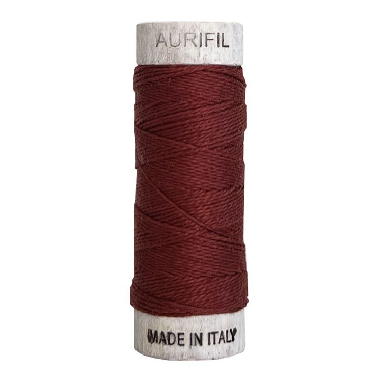 Aurifil 8 Cotton Thread 2345 Raisin