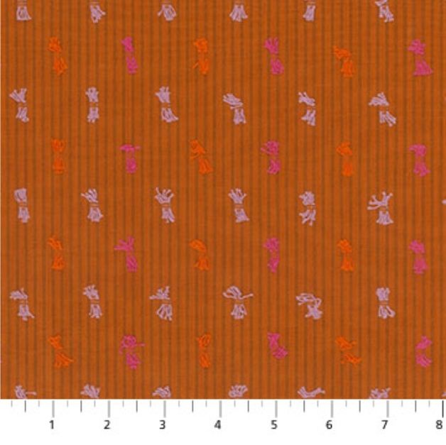 Garden Variety fabric: Woven Tassel, Vintage