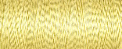 Gutermann Natural Cotton 50 Weight Thread 250m 0349 Pale Yellow