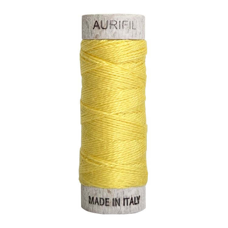 Aurifil 8 Cotton Thread 2115 Lemon Aurifil 8 Cotton Thread 2115 Lemon