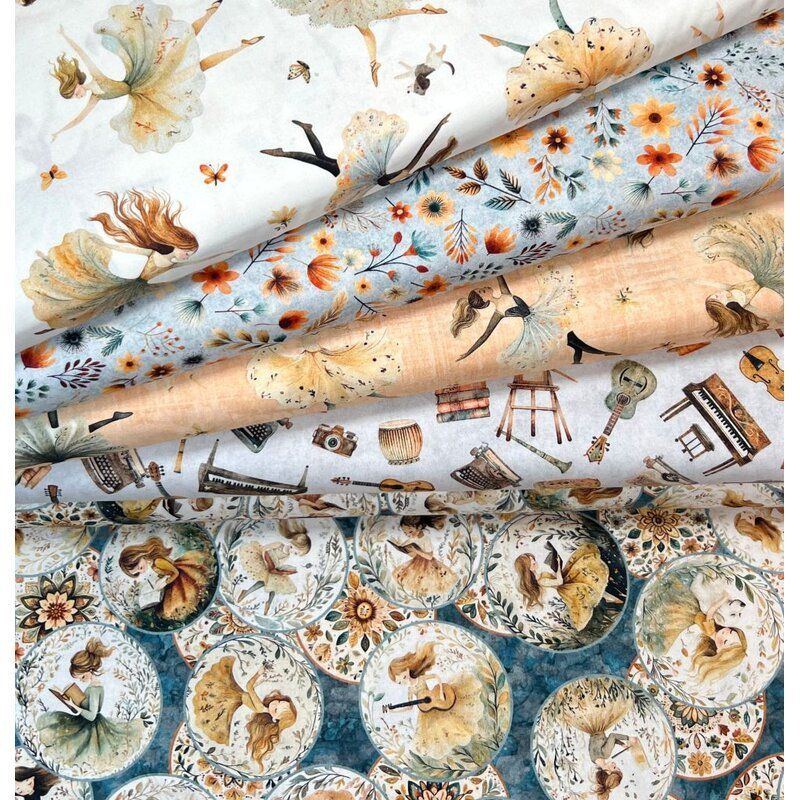 Sugar, Spice, Everything Nice Fat Quarter Bundle