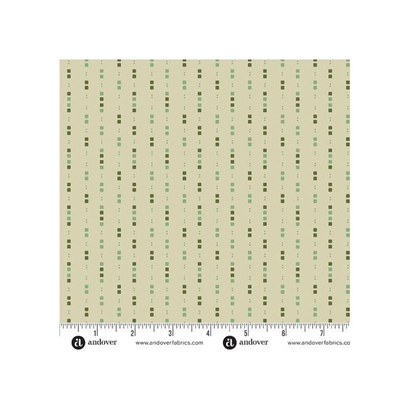 Lush fabric, Dashes, Moss