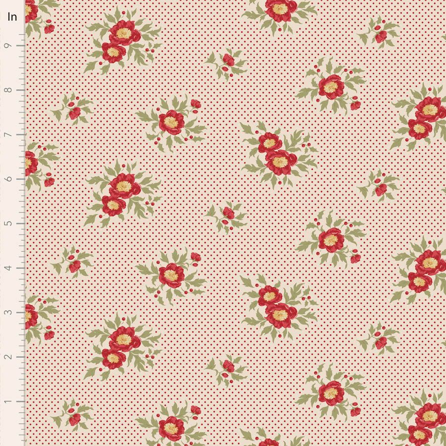 Tilda Merry Little Christmas fabric: Joy, Cream