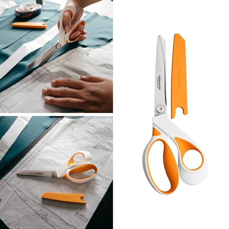 Fiskars Razor Edge Soft Grip 23cm/9" Sewing Shears