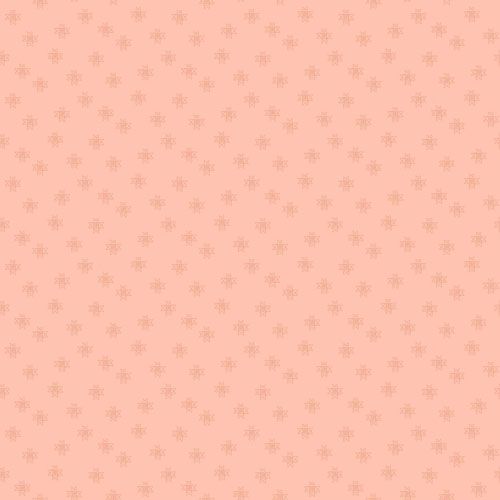 Petals and Stitches fabric: Ohio Star, Peach