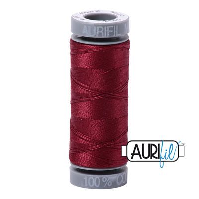 Aurifil 28 Weight Cotton Thread 2460 Dark Carmine Red Aurifil 28 Weight Cotton Thread 2460 Dark Carmine Red