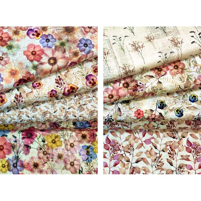 Wistful Blooms Fat Quarter Bundle