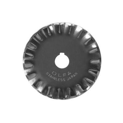 Olfa Pinking rotary Cutter Blade (45mm) Olfa Pinking rotary Cutter Blade (45mm)