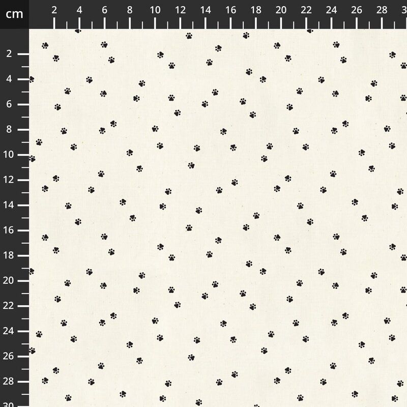 Miniatures fabric: Pawsome