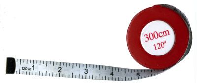 Hemline Tape Measure Extra Long Retractable 300cm Hemline Tape Measure Extra Long Retractable 300cm