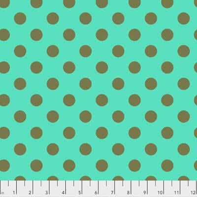 Tula Pink True Colours Pom Pom: Spot Agave