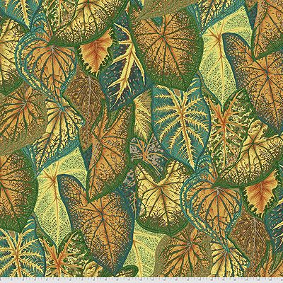 Kaffe Fassett Collective: Caladiums , Gold