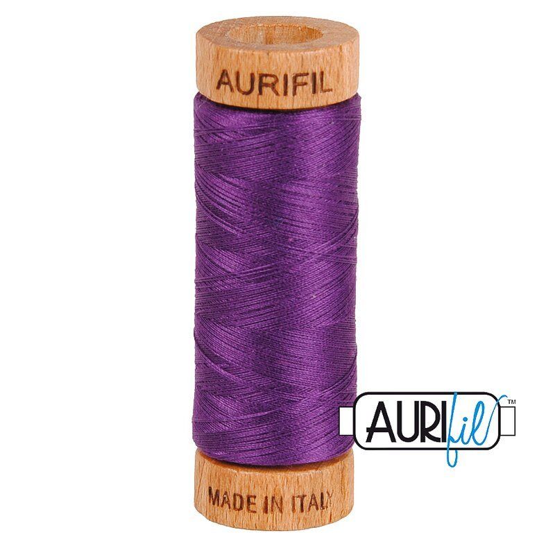 Aurifil 80 Cotton Thread 2545 Medium Purple