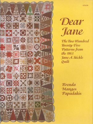 Dear Jane Block of the Month and Book UK Subscription