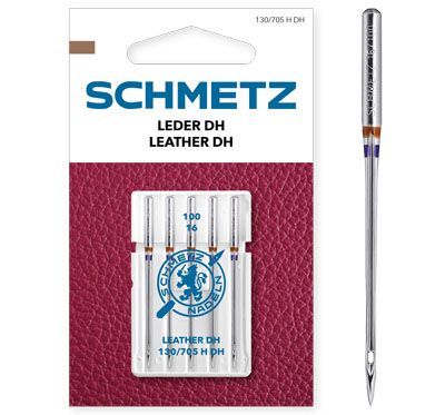 Schmetz Leather DH Sewing Machine Needles Size 100/16 Schmetz Leather DH Sewing Machine Needles Size 100/16