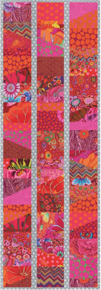 Sliced Charm Runner Pattern