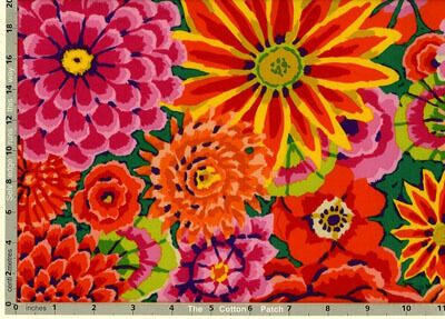 Kaffe Fassett Fabric Enchanted Red
