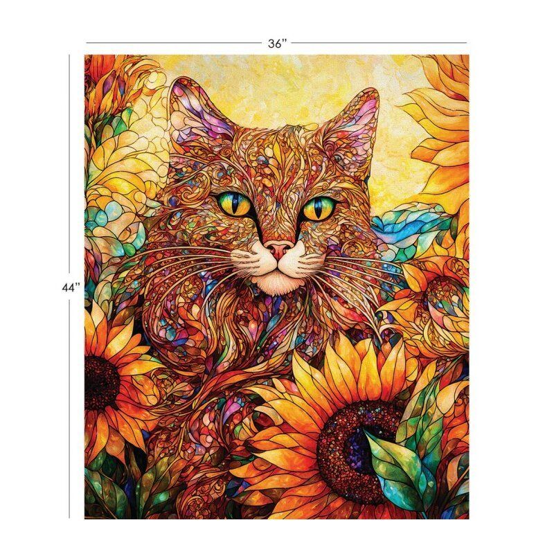 Sonny in the Sunflowers Fabric: Sonny 36" Panel