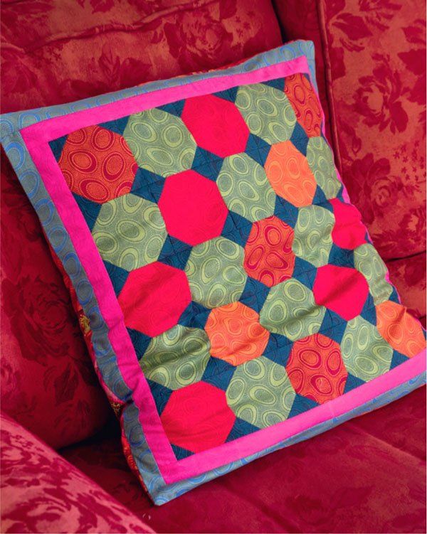 Kaffe Fassett Contrast Snowball Cushion Kit Kaffe Fassett Contrast Snowball Cushion Kit