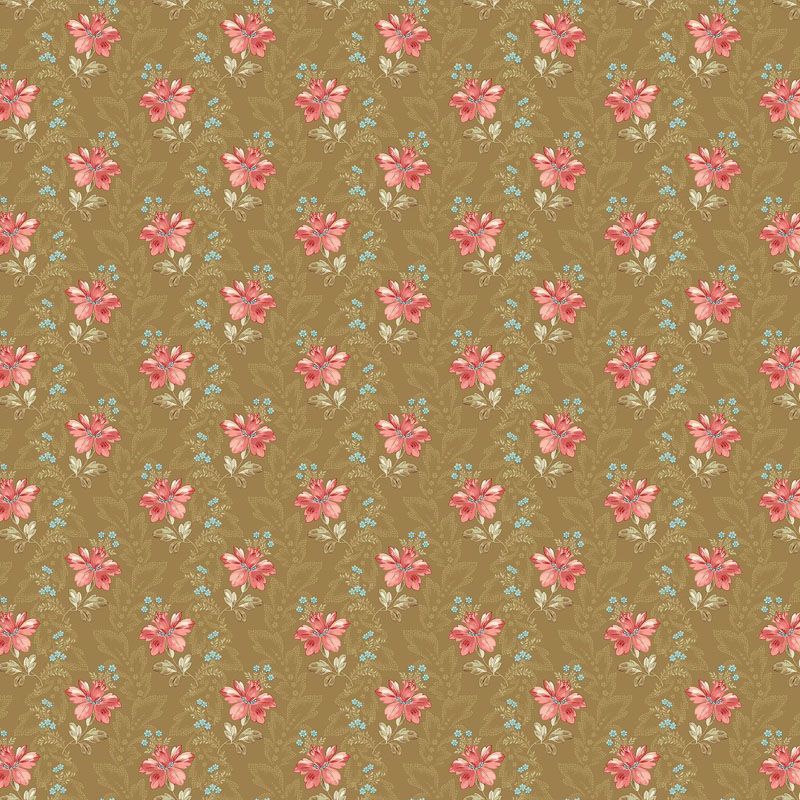 Lighthouse Blue fabric: Bayou, Canoe