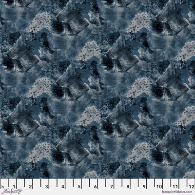 Rust and Bloom Fabric: Steel Brunnera (per 1/4 metre) Rust and Bloom Fabric: Steel Brunnera (per 1/4 metre)