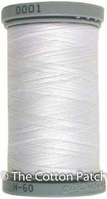 Presencia 60/3 100% Cotton Thread: Colour 001, White