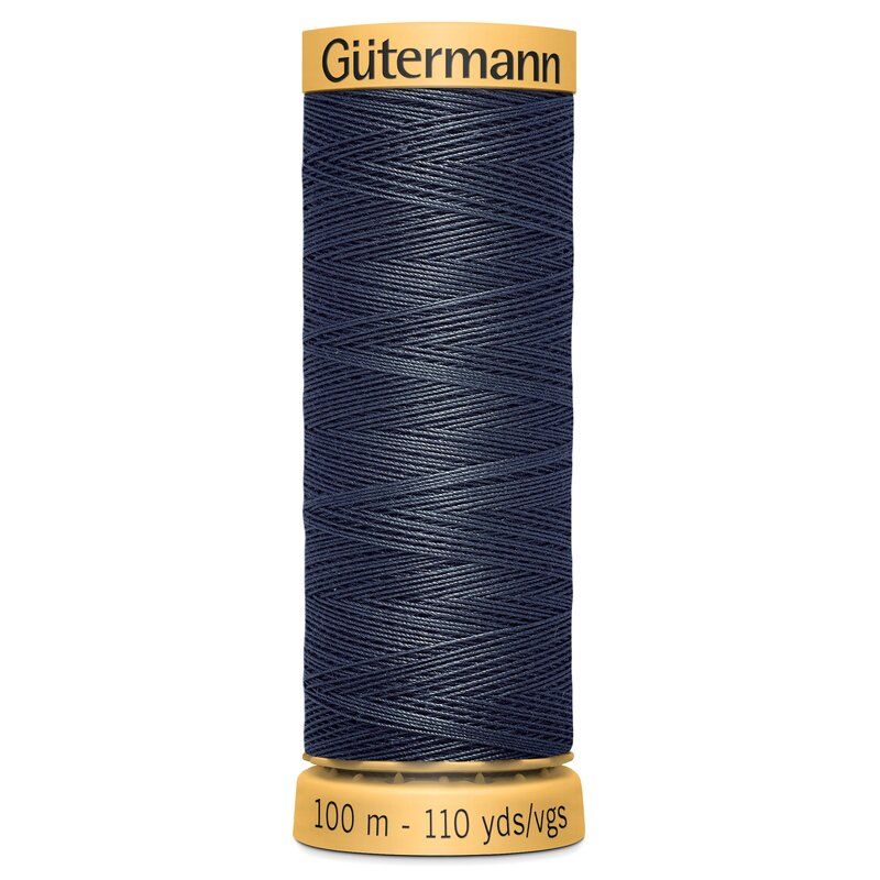 Gutermann Natural Cotton 100m Dark slate Col 5413 Gutermann Natural Cotton 100m Dark slate Col 5413
