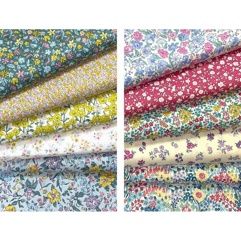 Liberty Florals Pastels 5" Charm Pack