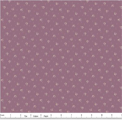 Wildflower Cottage fabric: Violet Meadow